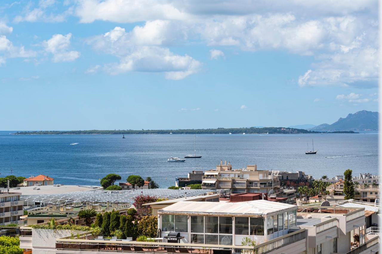 Vue Mer 180° Cocon A 7 Min De La Plage Piscine Ac Daire Antibes Dış mekan fotoğraf